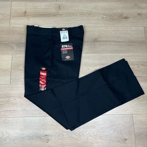 New Men's Dickies 874 Pants Original Fit Work Pants Uniform Straight Leg 33X34